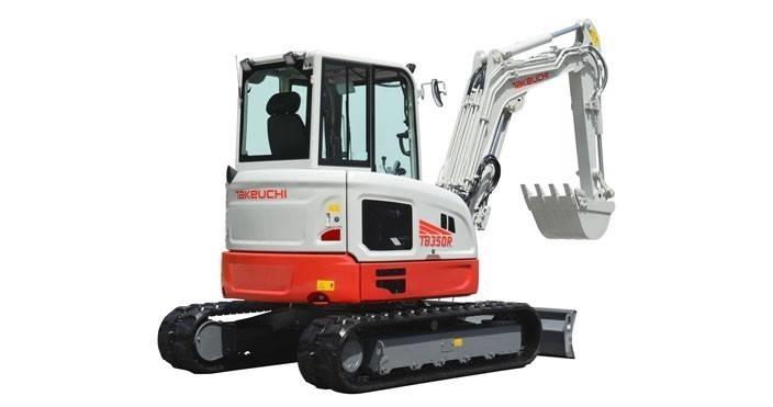 Takeuchi TB 350R Mini ekskavatoriai < 7 t