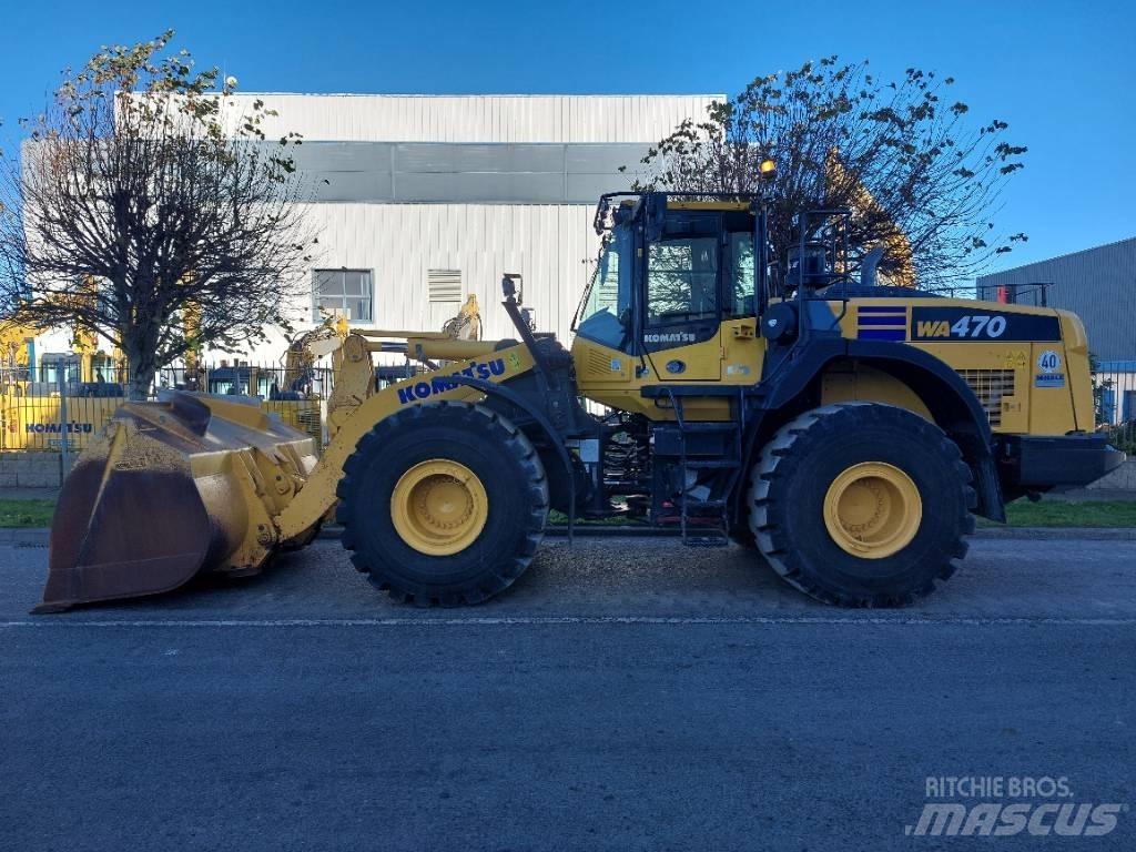 Komatsu WA470-8 Naudoti ratiniai krautuvai