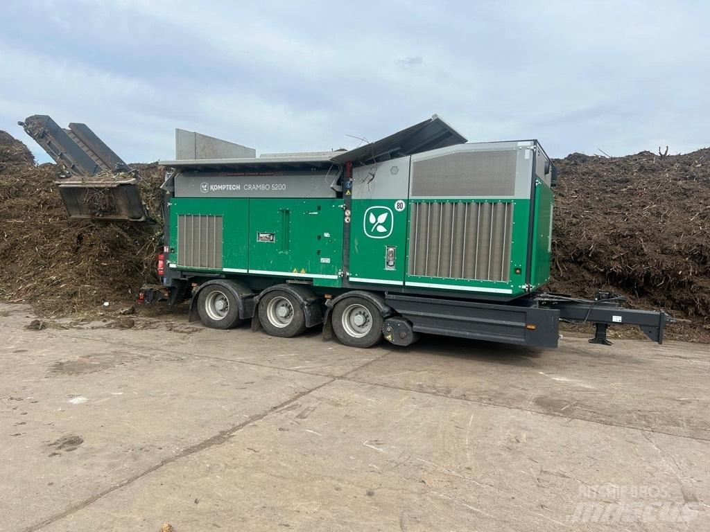 Komptech Crambo 5200 Atliekų smulkintuvai