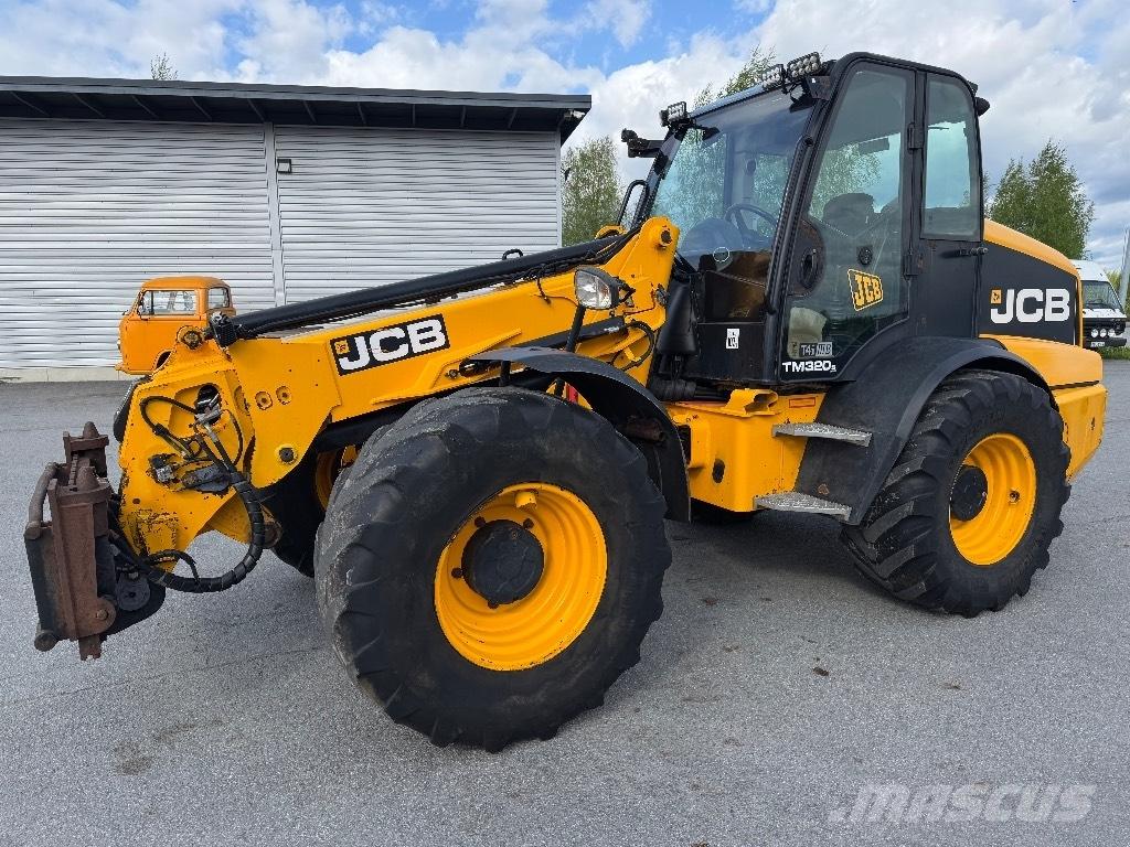JCB TM 320 S Naudoti ratiniai krautuvai