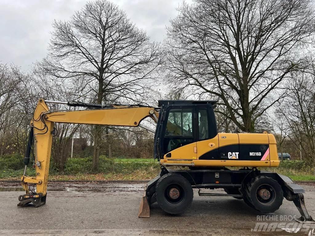 CAT M316D Ratiniai ekskavatoriai