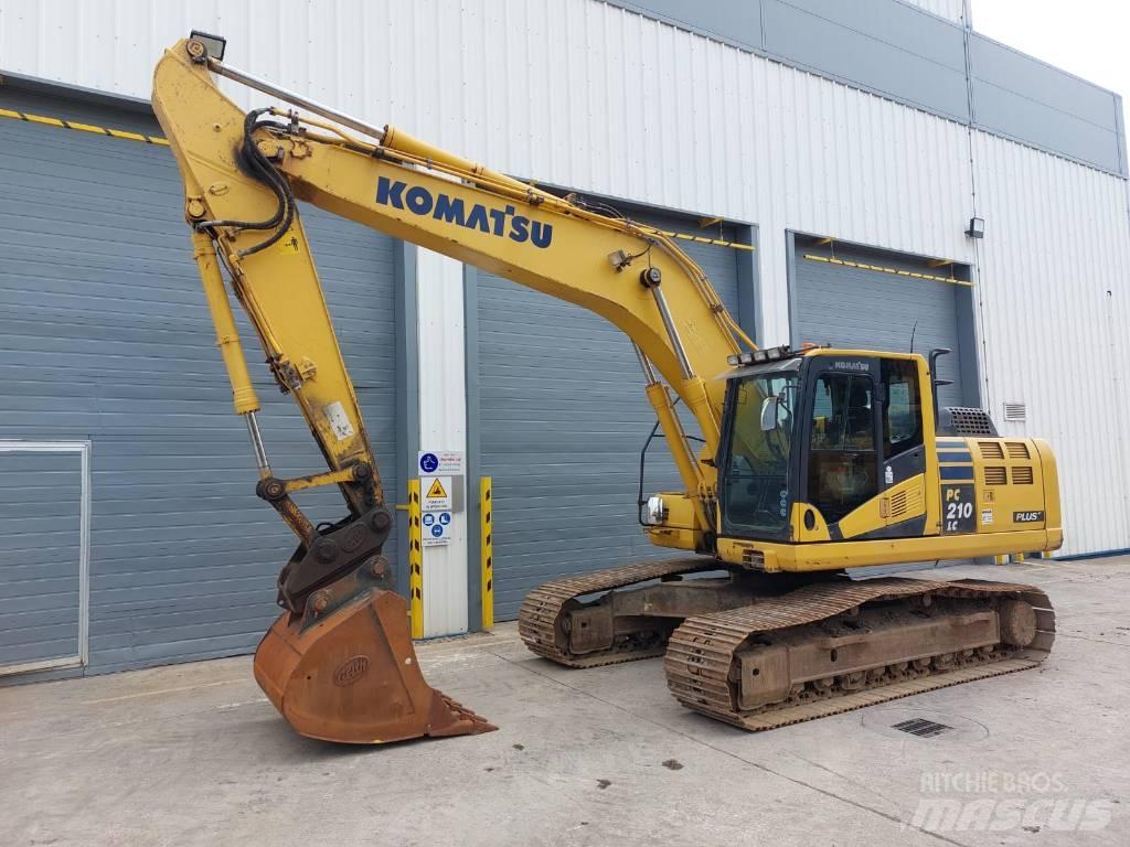Komatsu PC210LC-10 Vikšriniai ekskavatoriai