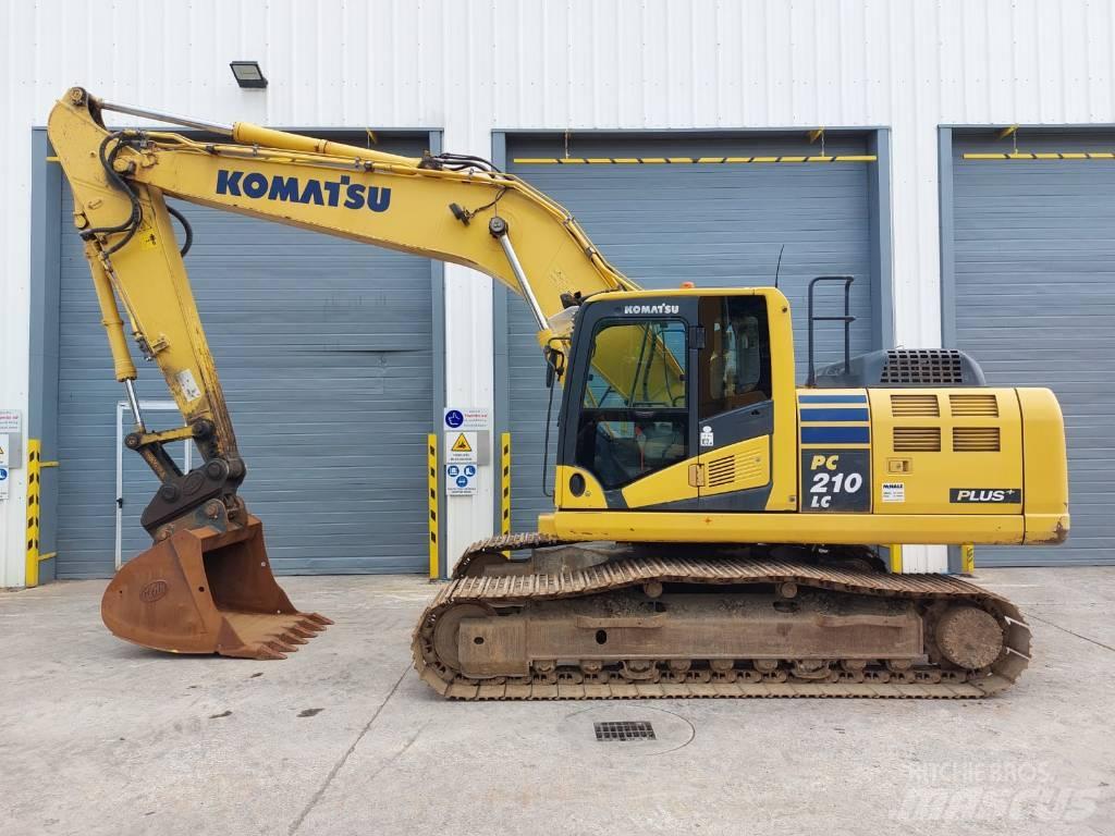 Komatsu PC210LC-10 Vikšriniai ekskavatoriai