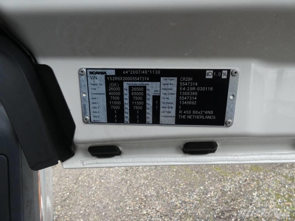 Scania R 450 Važiuoklė su kabina