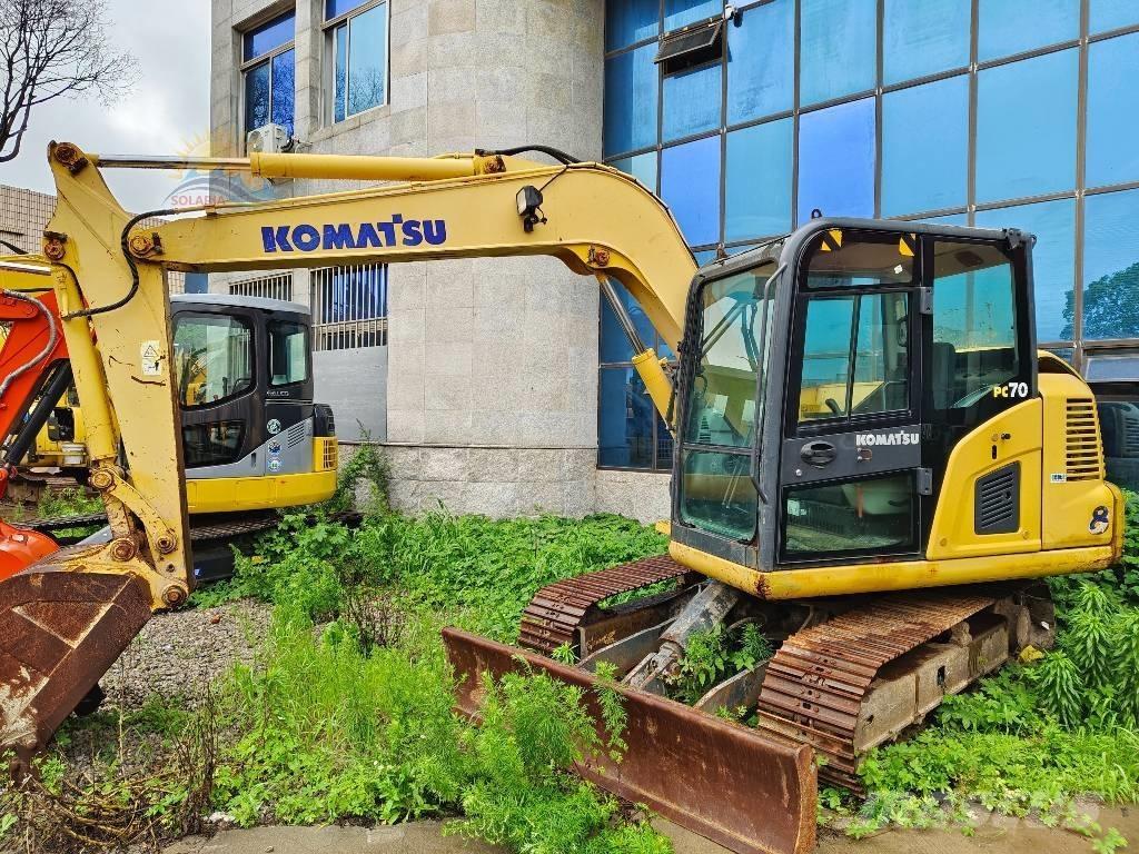 Komatsu PC 70-8 Vikšriniai ekskavatoriai