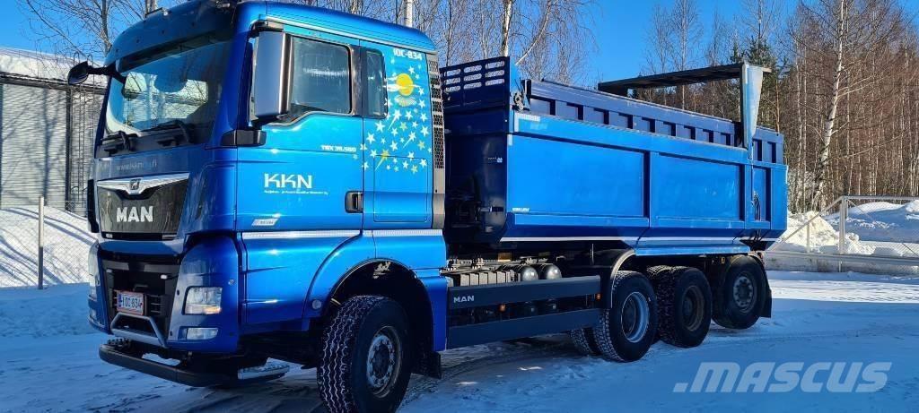 MAN TGX 35.580 Savivarčių priekabų vilkikai