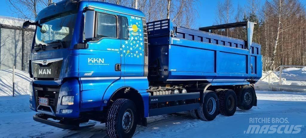 MAN TGX 35.580 Savivarčių priekabų vilkikai