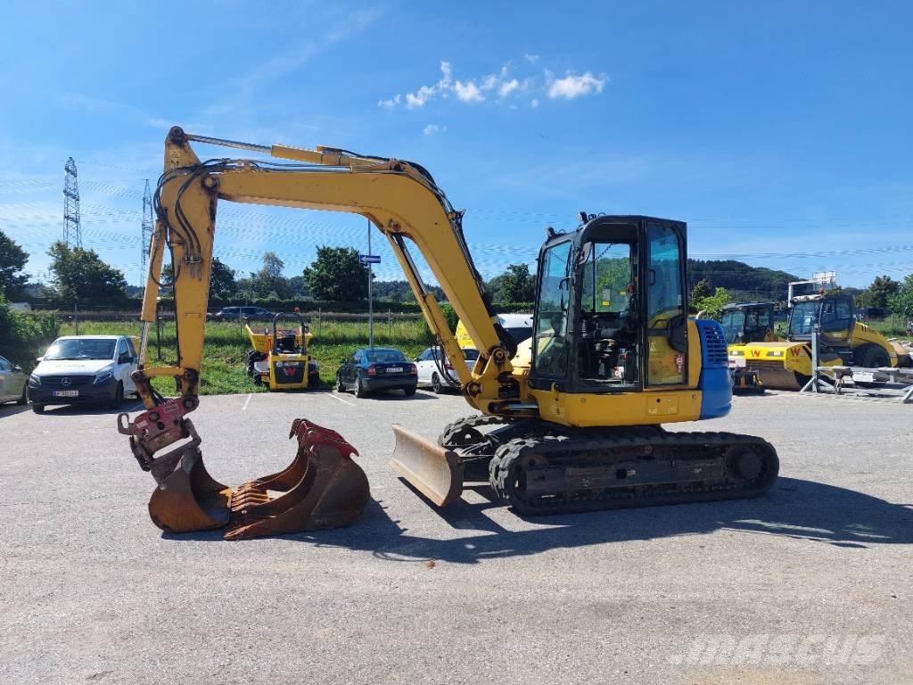 Komatsu PC 80 MR-5 Vikšriniai ekskavatoriai