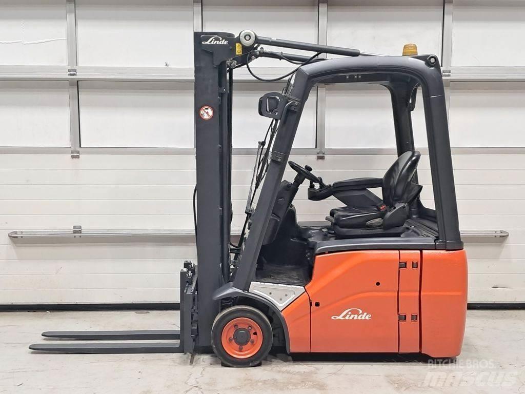 Linde E16C-01 Elektriniai šakiniai krautuvai
