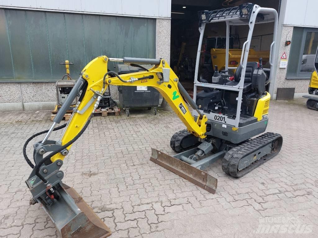 Wacker Neuson EZ17e Vikšriniai ekskavatoriai