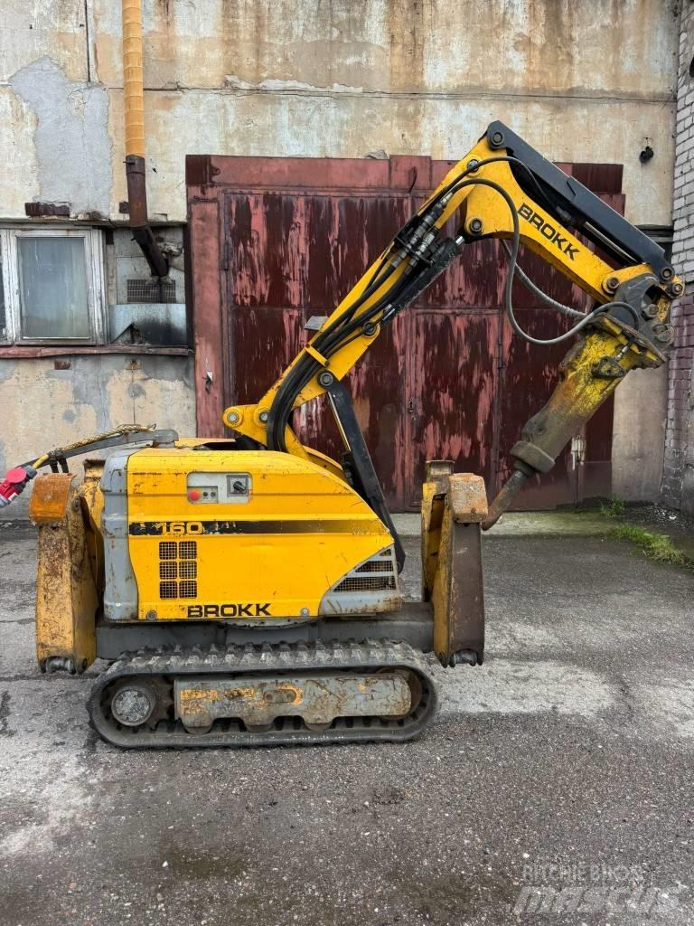 Brokk 160 Griovimo ekskavatoriai