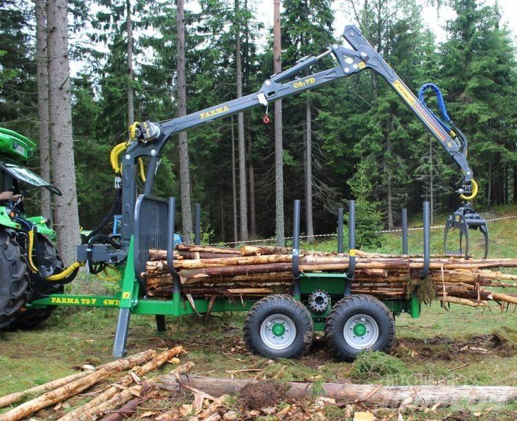 Farma 6,7-10 4WD Miškovežių priekabos