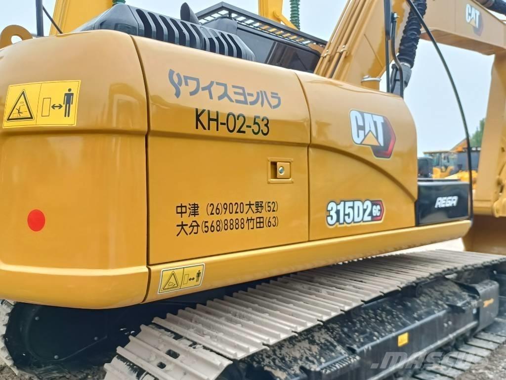 CAT 315 D Vikšriniai ekskavatoriai