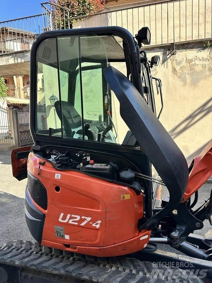 Kubota U27-4 Mini ekskavatoriai < 7 t