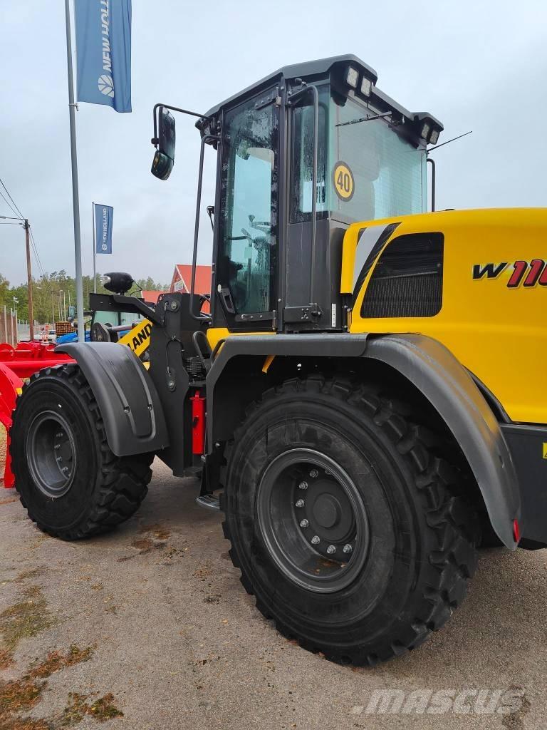 New Holland W 110 D Naudoti ratiniai krautuvai