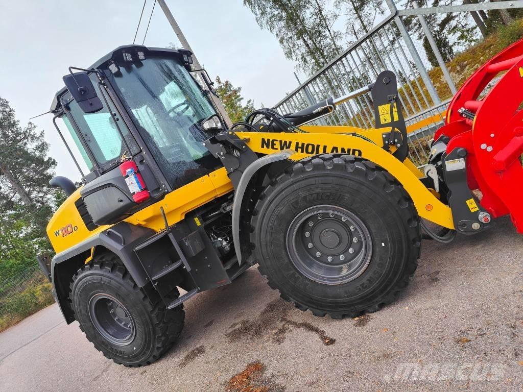 New Holland W 110 D Naudoti ratiniai krautuvai
