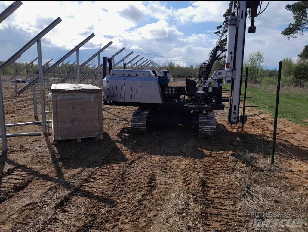 HWH Ramming Machine Polių kalimo technika