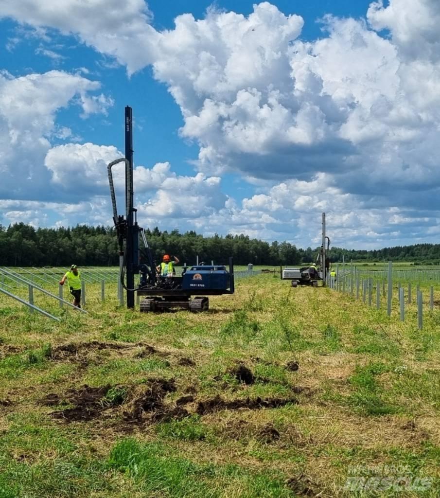 HWH Ramming Machine Polių kalimo technika