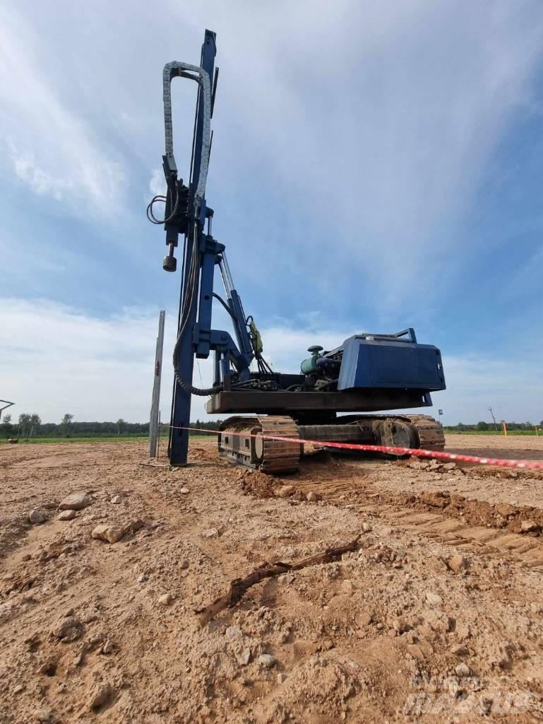 HWH Ramming Machine Polių kalimo technika