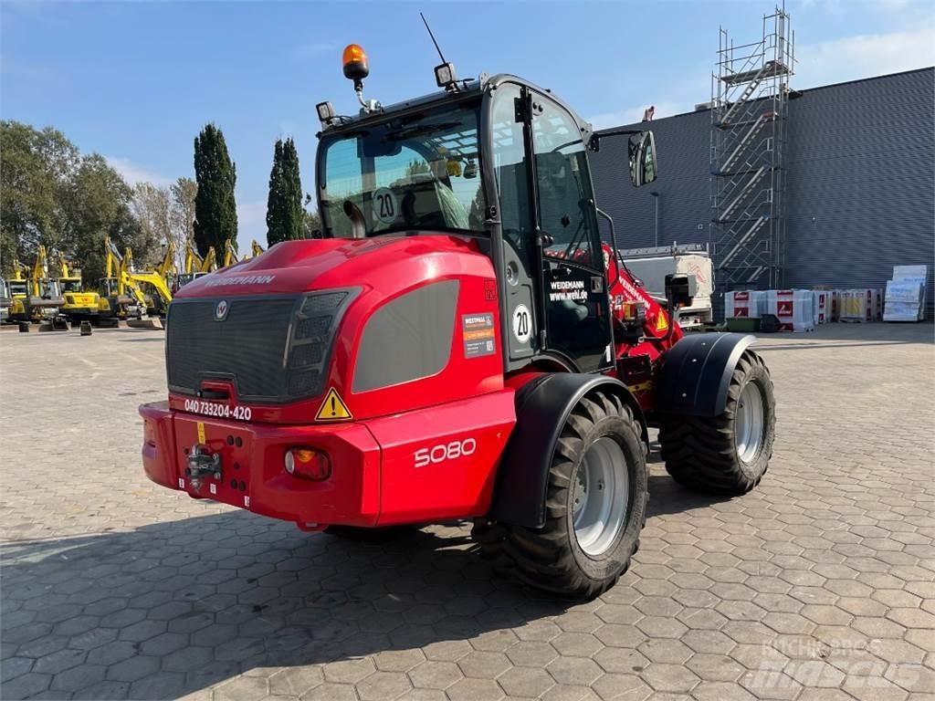 Weidemann WM5080 Naudoti ratiniai krautuvai