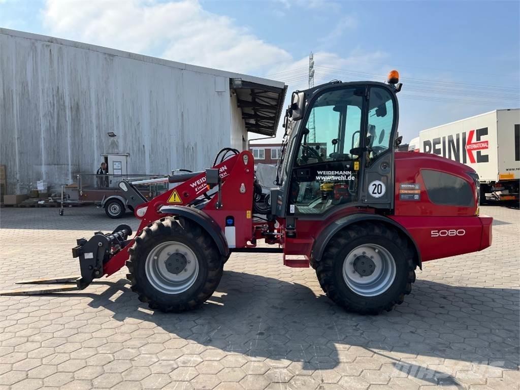 Weidemann WM5080 Naudoti ratiniai krautuvai