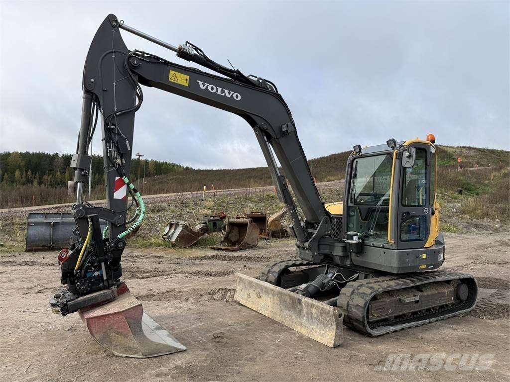 Volvo ECR88 D Vidutinės galios ekskavatoriai 7-12 t