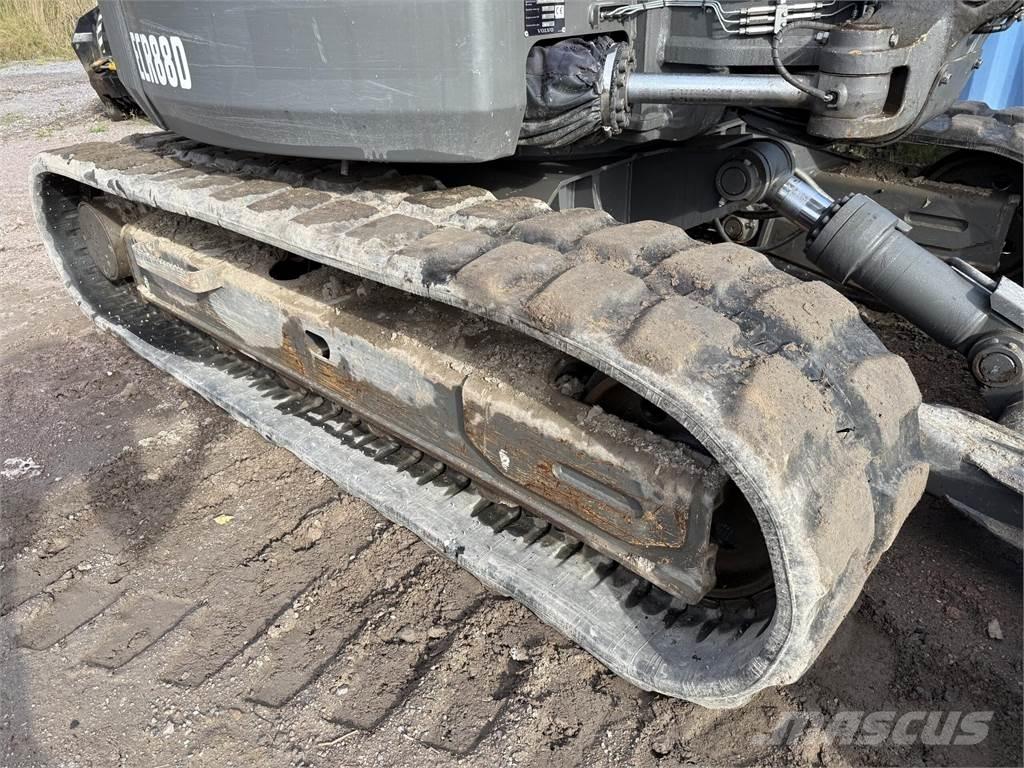 Volvo ECR88 D Vidutinės galios ekskavatoriai 7-12 t