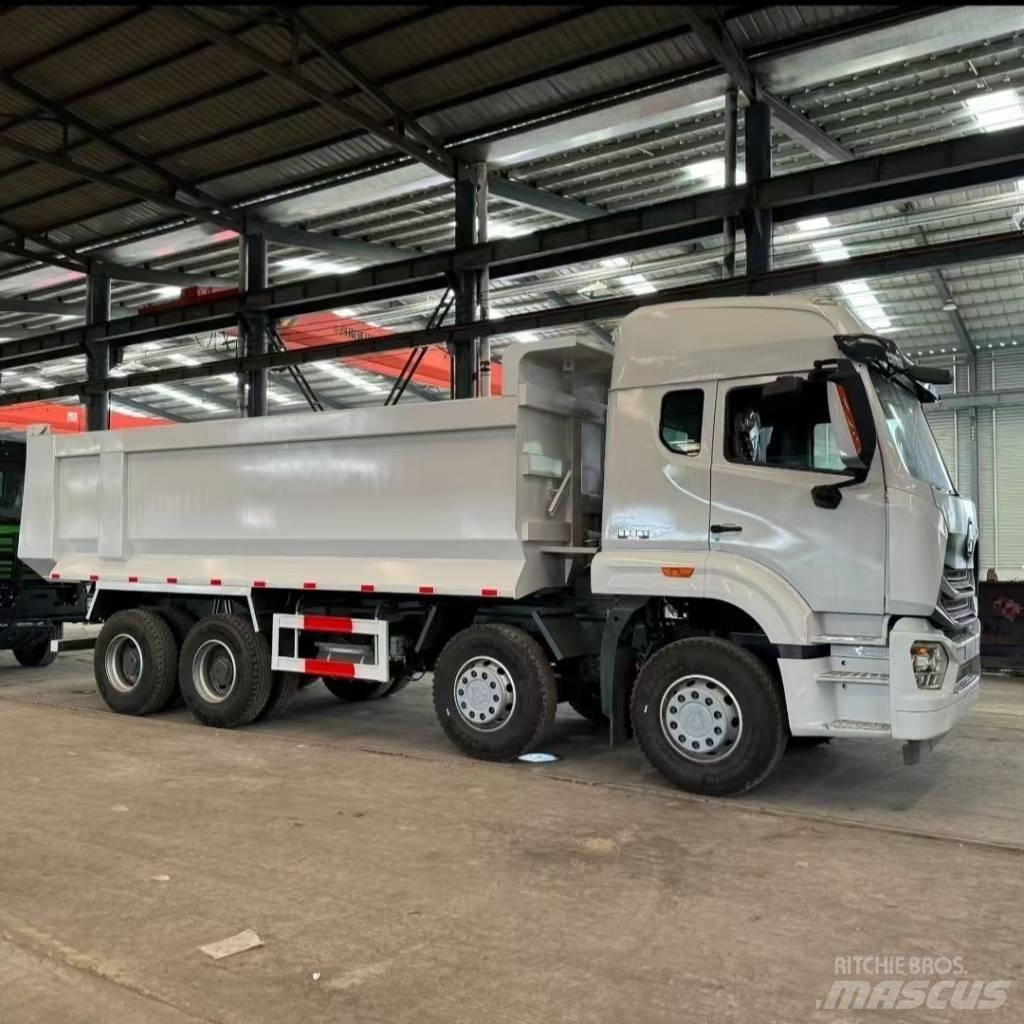 Howo 371 8x4 Savivarčių priekabų vilkikai