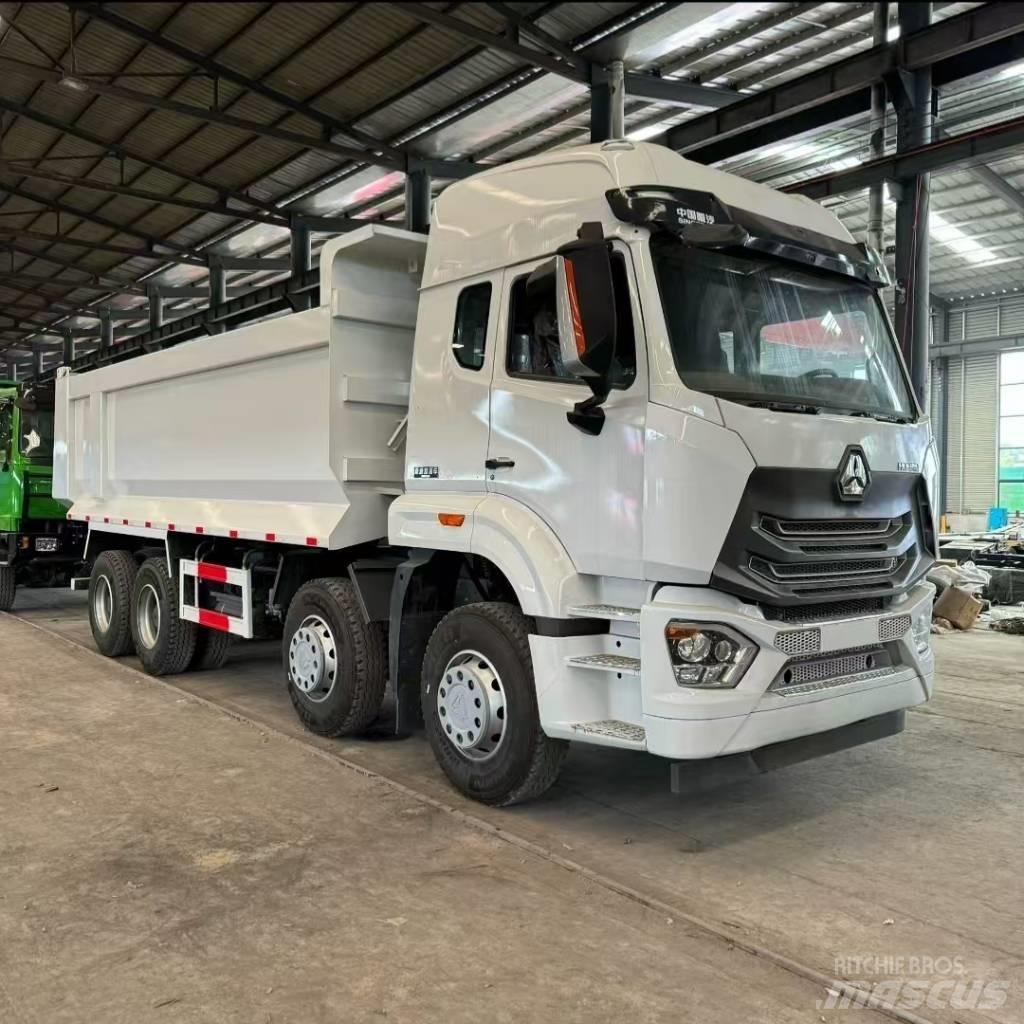 Howo 371 8x4 Savivarčių priekabų vilkikai