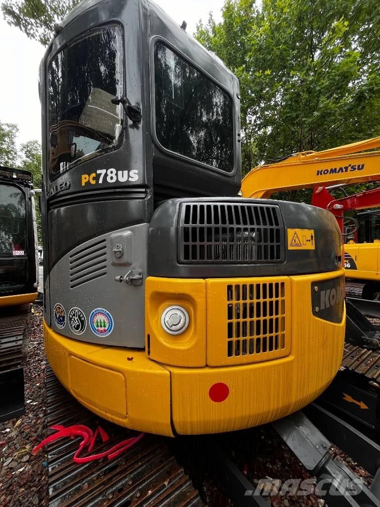Komatsu PC 78 US Vidutinės galios ekskavatoriai 7-12 t