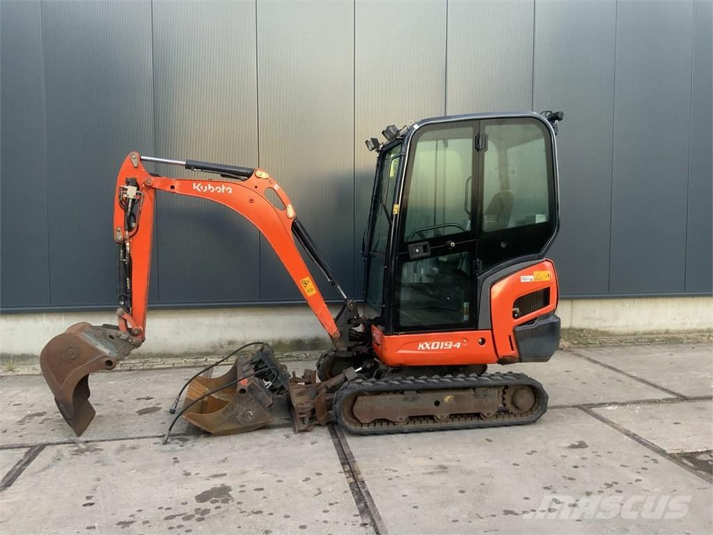 Kubota KX 019-4 Mini ekskavatoriai < 7 t