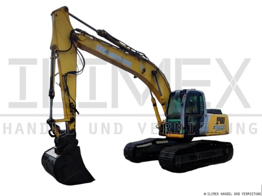New Holland E 215 LC Vikšriniai ekskavatoriai