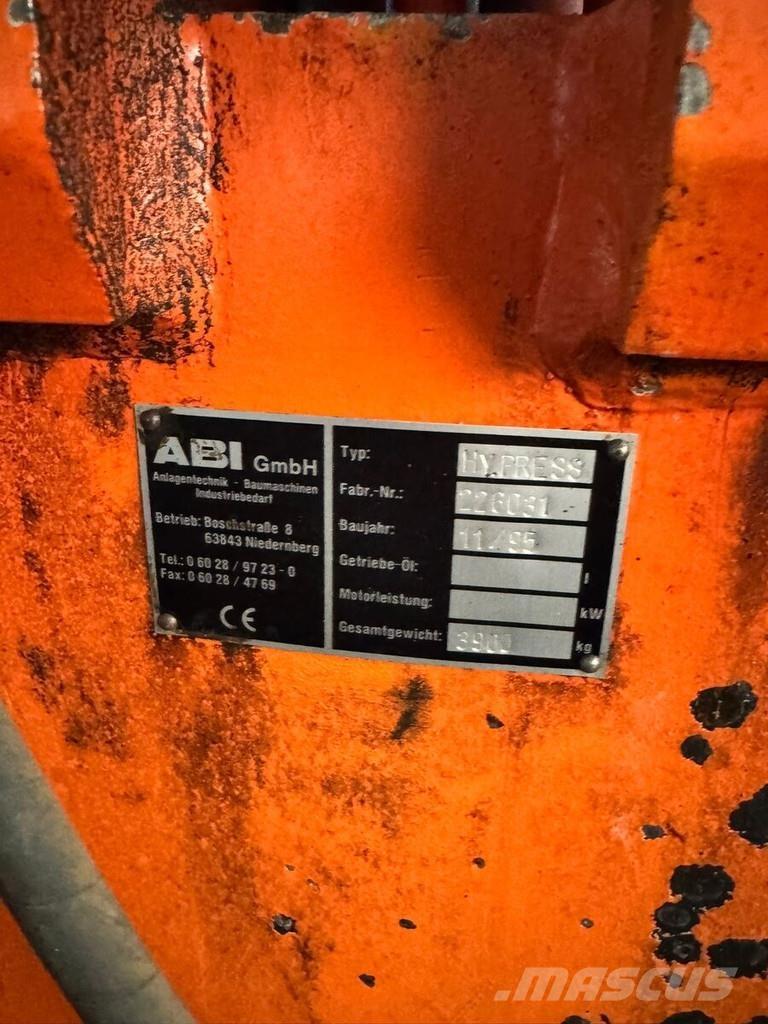 ABI Hydropress Hidrauliniai kūjai / Trupintuvai