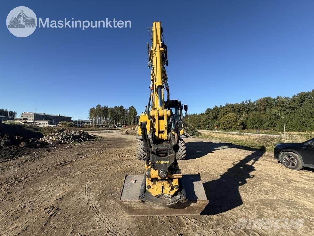Komatsu PW 160 Ratiniai ekskavatoriai