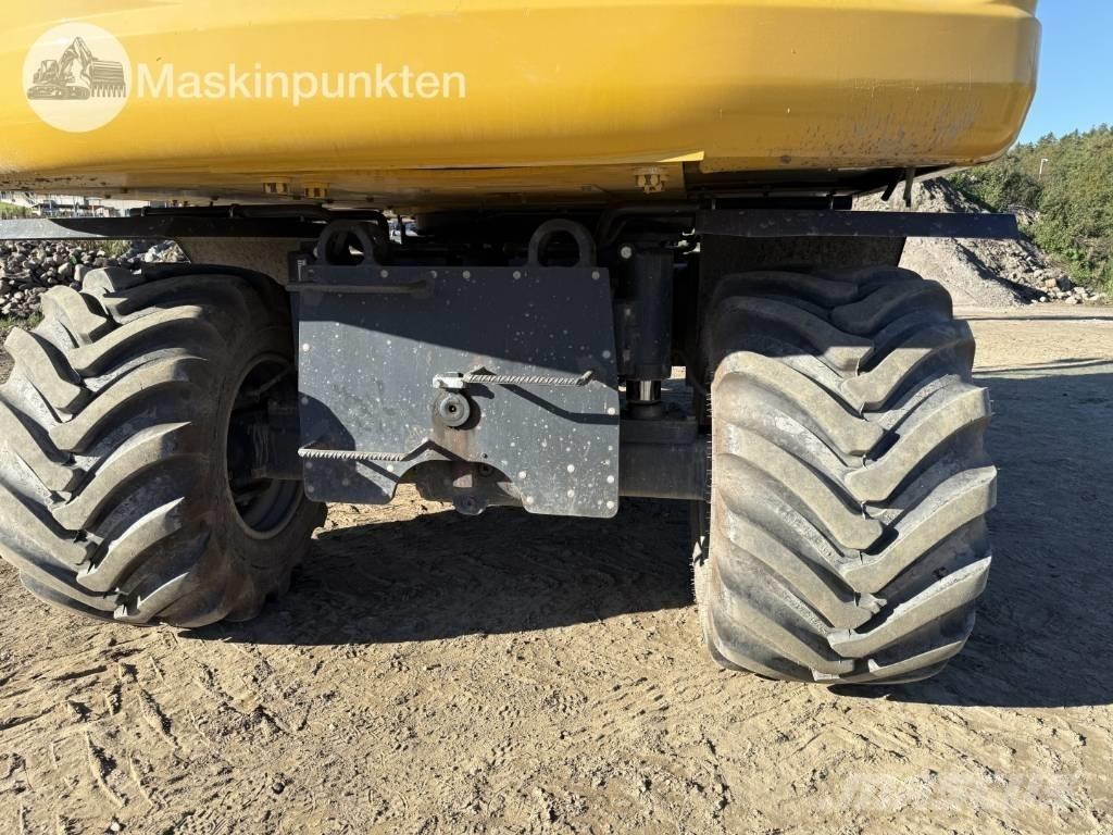 Komatsu PW 160 Ratiniai ekskavatoriai