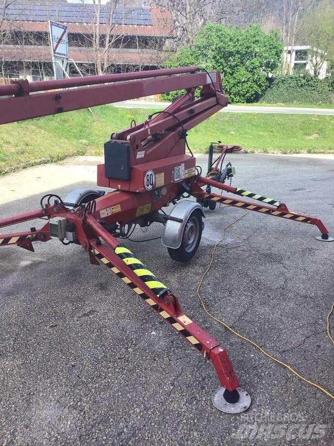 Denka-Lift JR 12 Ant priekabų montuojamos kėlimo platformos