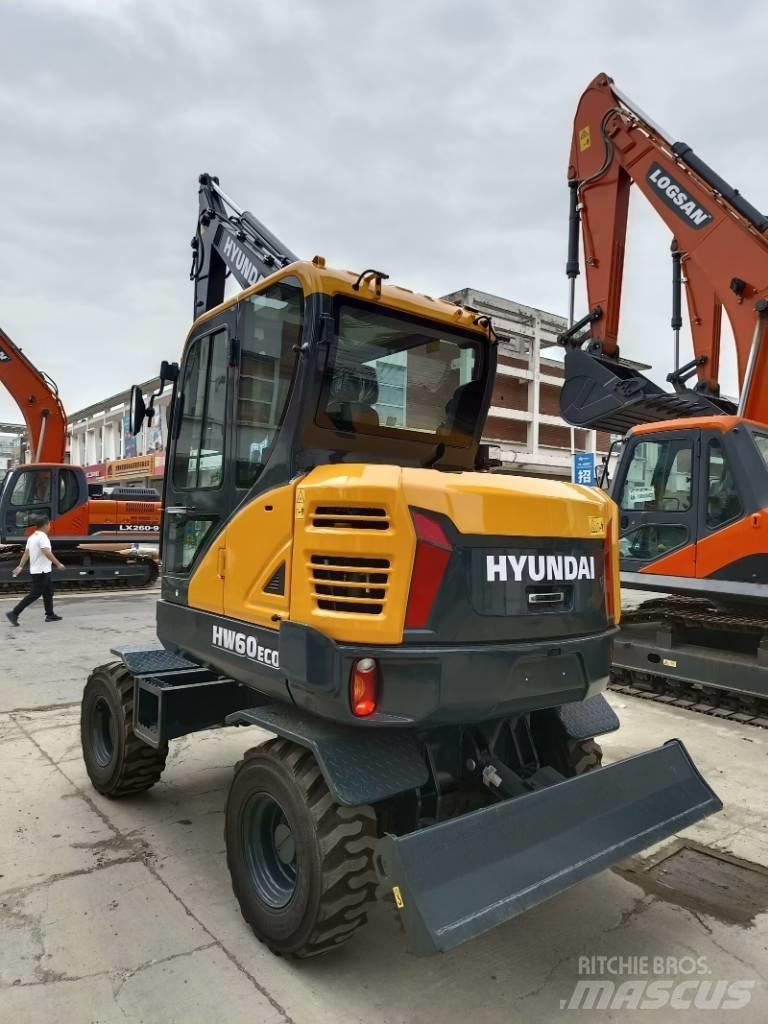 Hyundai HW 60 Eco Ratiniai ekskavatoriai