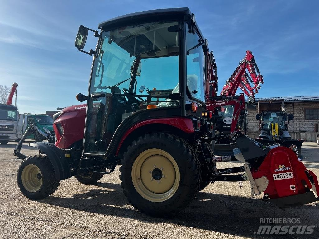 Yanmar SA424V-Q Naudoti kompaktiški traktoriai