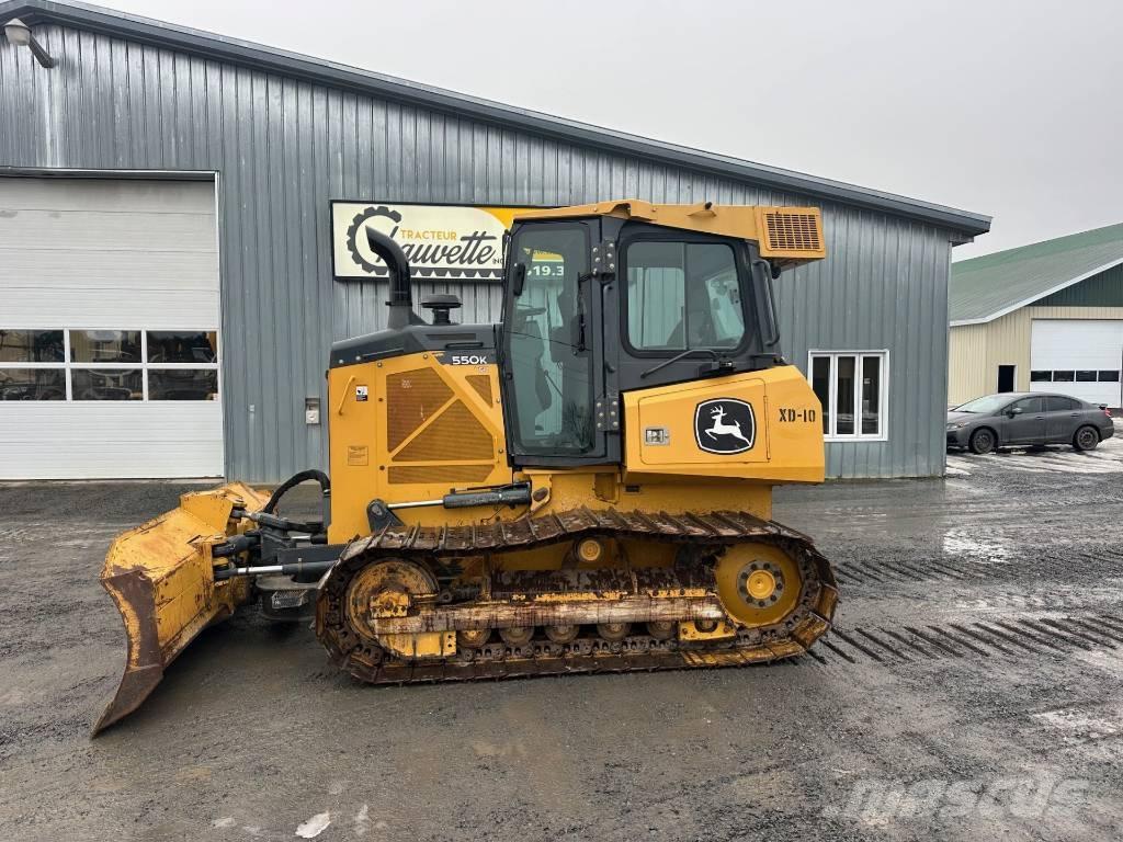 John Deere 550K LGP Vikšriniai buldozeriai