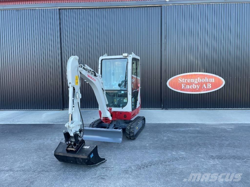 Takeuchi TB 216 Mini ekskavatoriai < 7 t