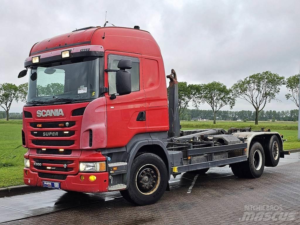 Scania R500 6x2*4 Sunkvežimiai su keliamuoju kabliu