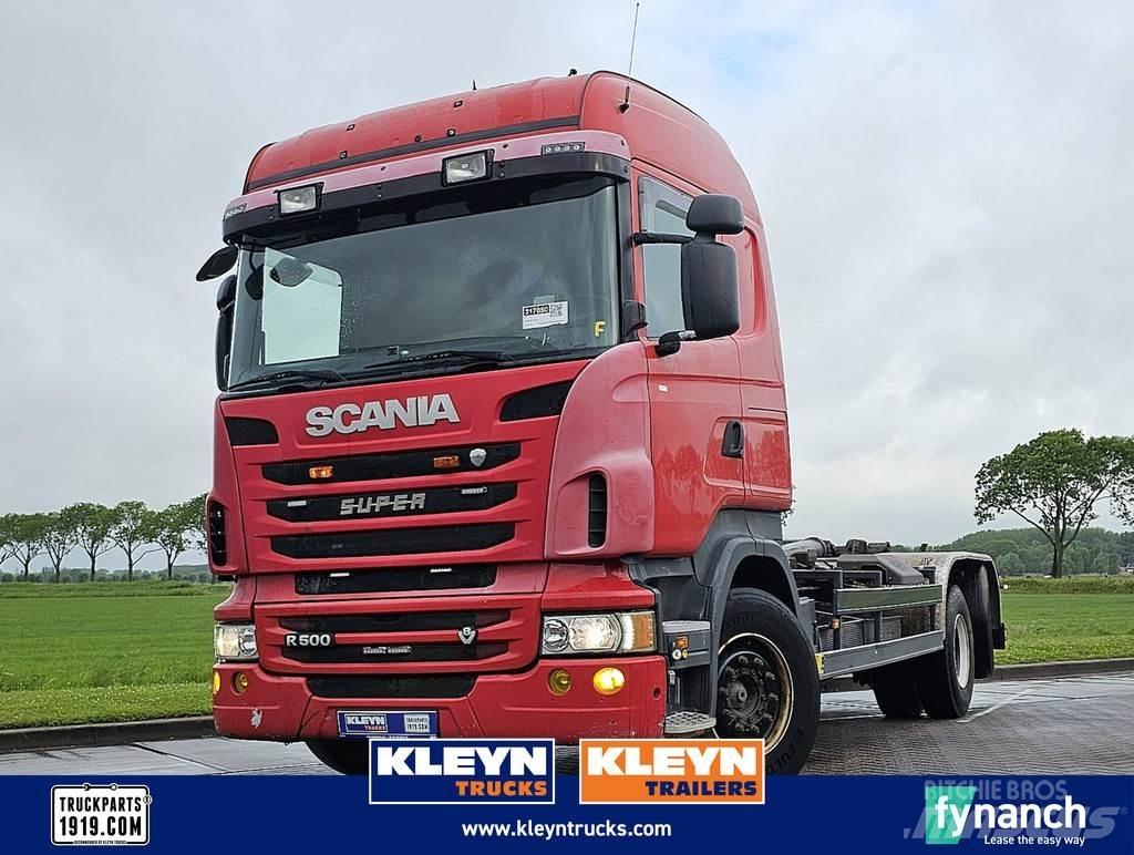 Scania R500 6x2*4 Sunkvežimiai su keliamuoju kabliu