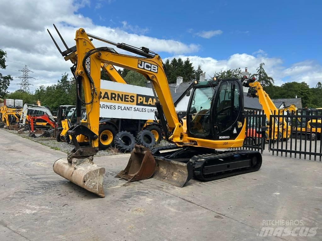 JCB 8085 ZTS Vidutinės galios ekskavatoriai 7-12 t