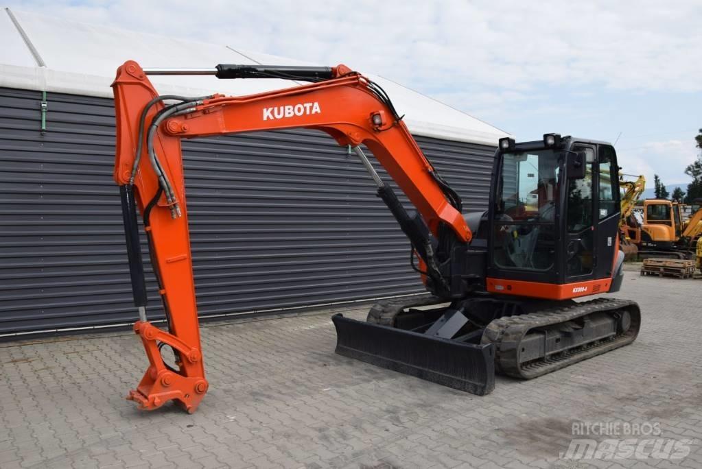 Kubota KX 080-4 Vidutinės galios ekskavatoriai 7-12 t