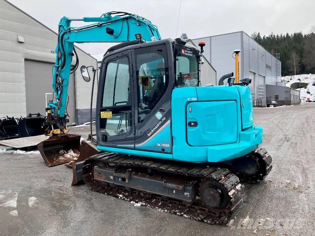Kobelco SK 75 SR Vidutinės galios ekskavatoriai 7-12 t