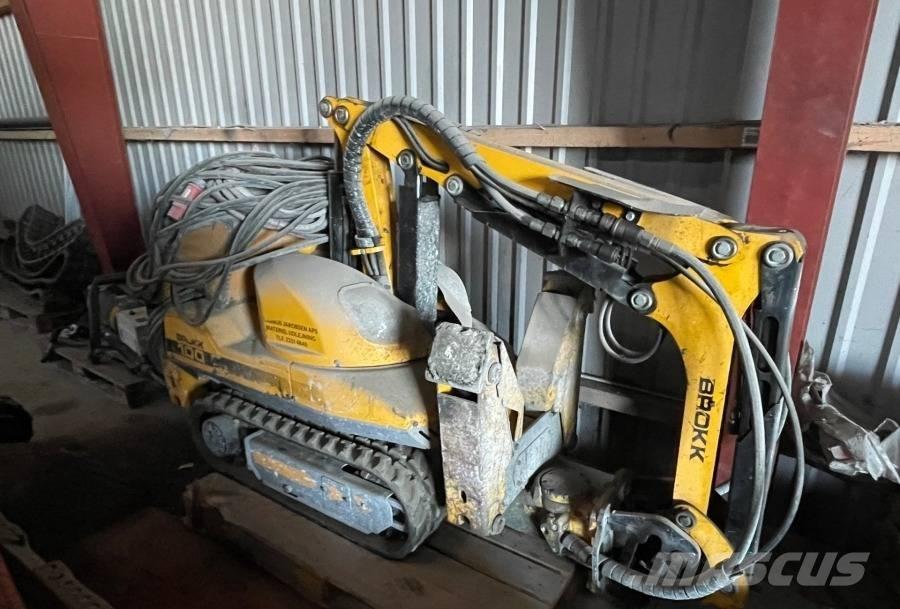 Brokk 100 Griovimo ekskavatoriai