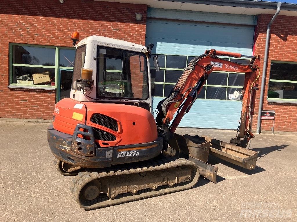 Kubota KX121-3 Mini ekskavatoriai < 7 t
