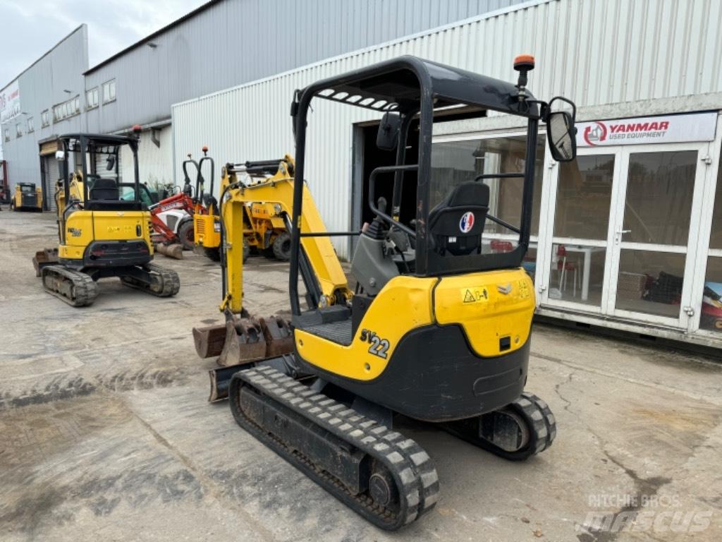 Yanmar SV22 (02097) Mini ekskavatoriai < 7 t