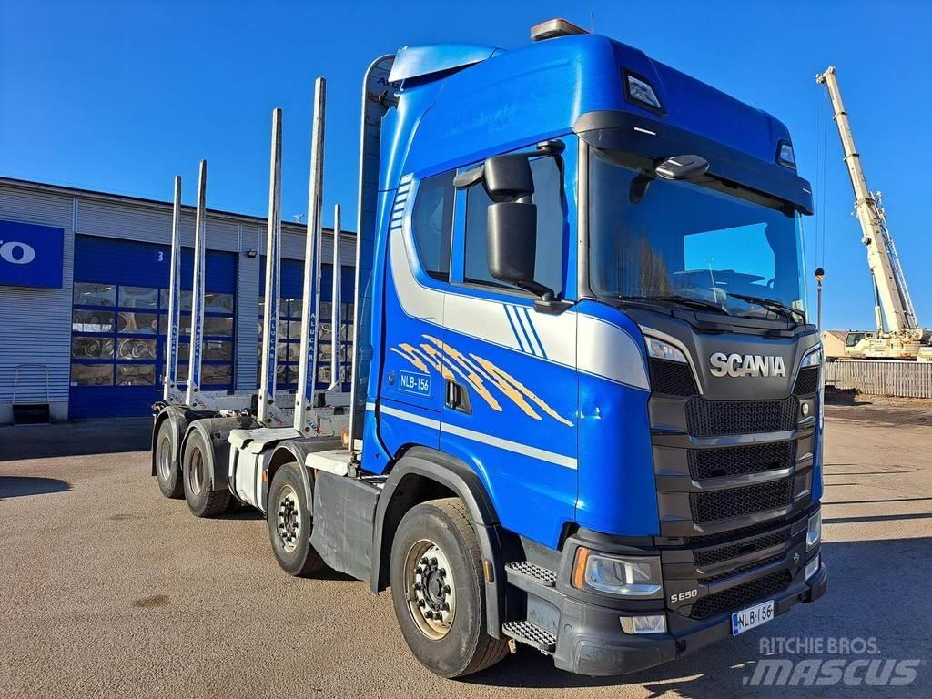 Scania S-serie Miškovežių vilkikai
