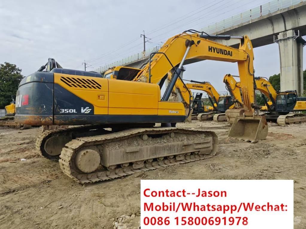 Hyundai R350LVS Vikšriniai ekskavatoriai